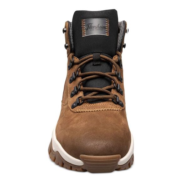 FLORSHEIM Mens Brown Xplor Alpine Round Toe Block Heel Leather Boots 11.5 M - Picture 2 of 4